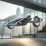 Vista de la Airbike de Volonaut en acción