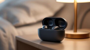 Auriculares diseñados para un sueño reparador y silencioso