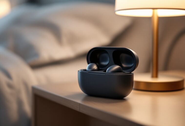 Auriculares diseñados para un sueño reparador y silencioso