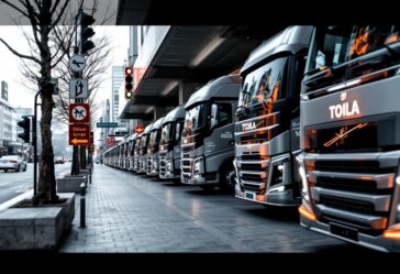 Camiones autónomos de Aurora Innovation en carretera