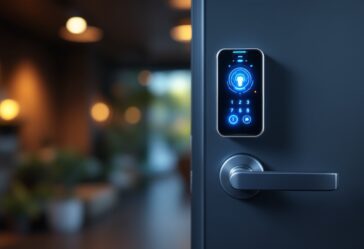 Cerradura inteligente Lockly Visage con diseño moderno