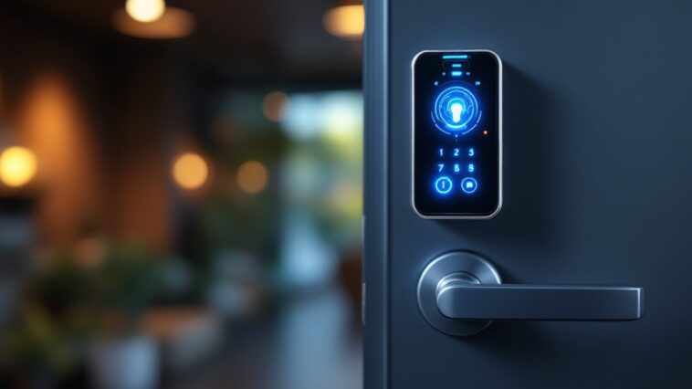 Cerradura inteligente Lockly Visage con diseño moderno
