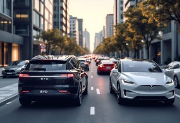 Competencia de marcas chinas contra Tesla en Europa
