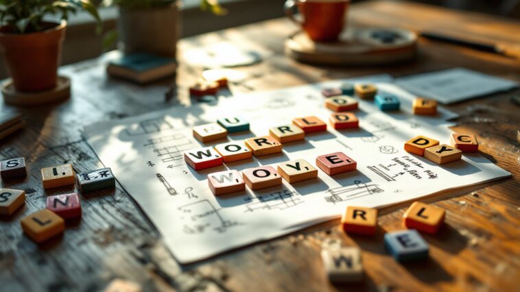Giocatori che si divertono con Conexiones, il gioco di parole