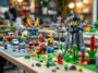 Immagine di Grogu costruito con mattoncini Lego