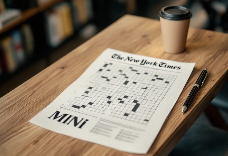 Crucigrama mini del New York Times con pistas intrigantes