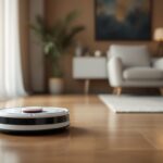 Ecovacs Deebot T30S Combo in azione mentre aspira
