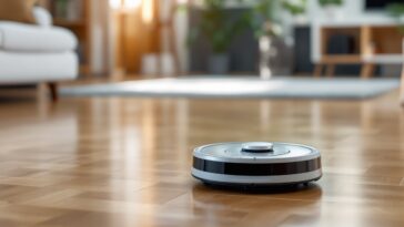 Ecovacs Deebot T30S Combo in azione durante la pulizia