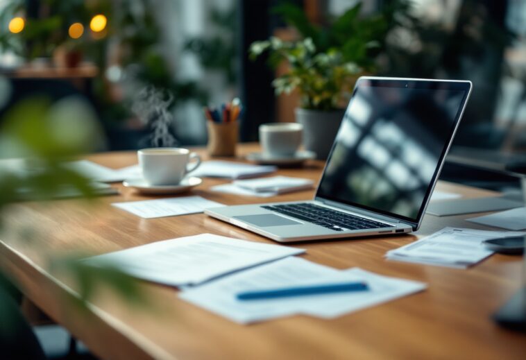 Emprendedores discutiendo estrategias para escalar startups