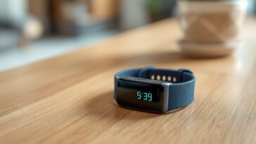 Fitbit Inspire 3 en color negro con pantalla brillante