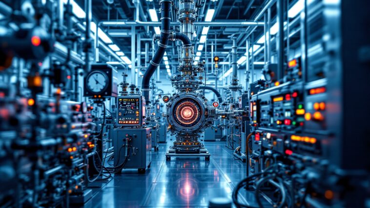 Immagine che rappresenta la fusione nucleare controllata