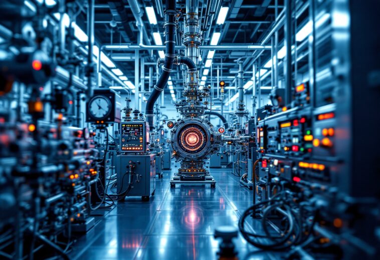 Immagine che rappresenta la fusione nucleare controllata