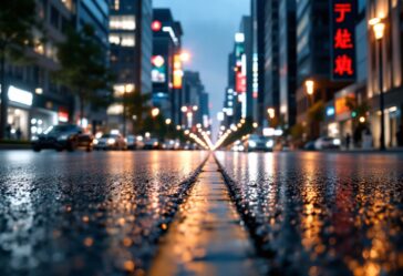 Veicolo autonomo in un contesto urbano americano