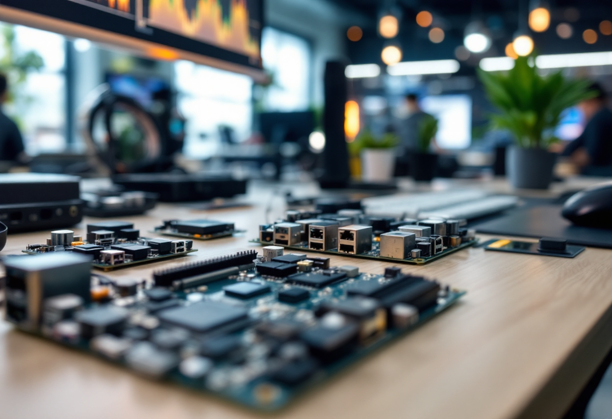 Nvidia e il suo impatto nel settore dei chip di intelligenza artificiale