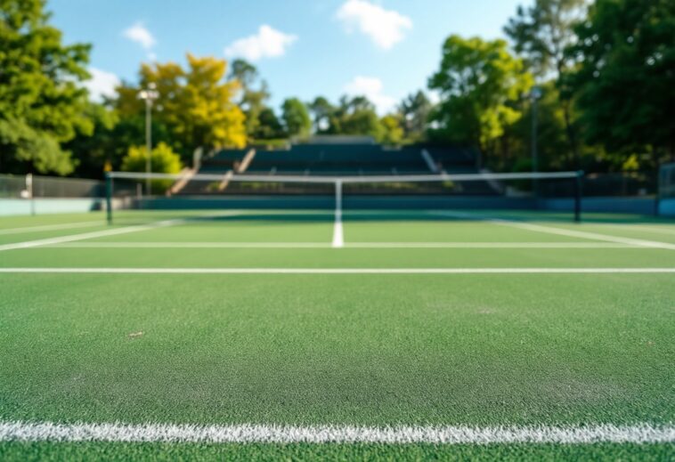 Gadecki e Gauff in azione durante il match del 2025