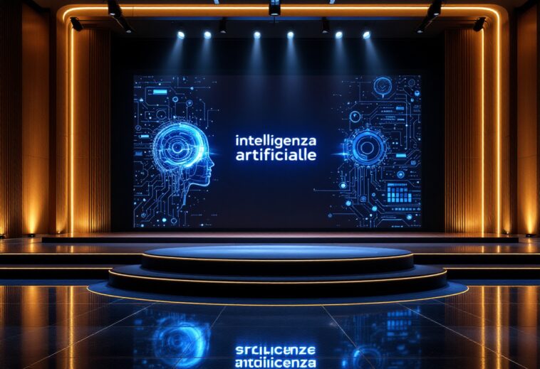 Immagine del Google I/O 2025 con focus sull'intelligenza artificiale