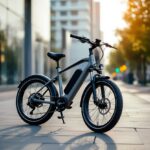 E-bike Heybike Alpha in un paesaggio avventuroso