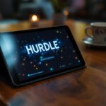 Imagen del juego Hurdle con palabras y desafíos diarios