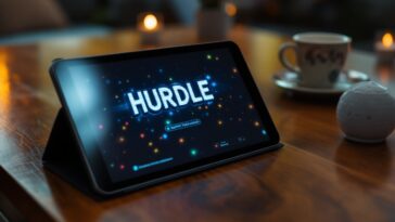 Imagen del juego Hurdle con palabras y desafíos diarios