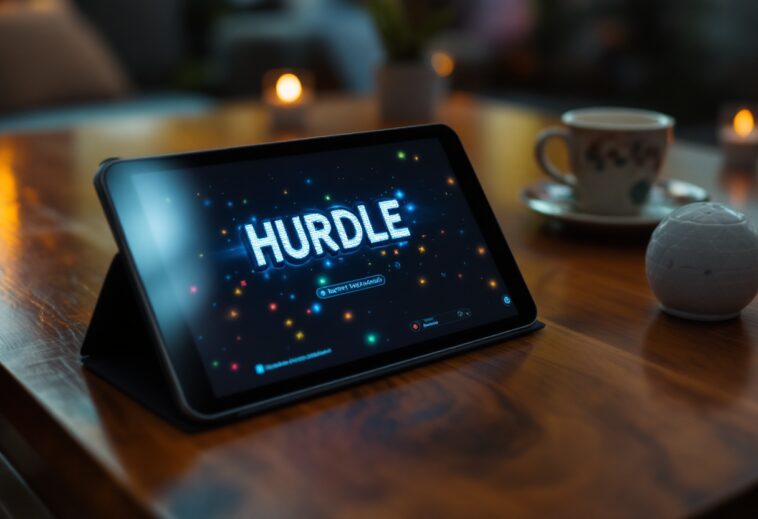 Imagen del juego Hurdle con palabras y desafíos diarios