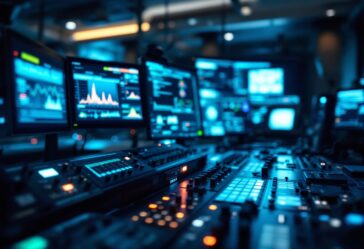 Tecnología de identificación biométrica en acción