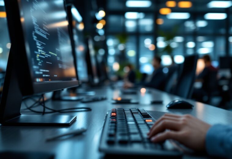 Immagine che rappresenta l'impatto dell'intelligenza artificiale sul lavoro
