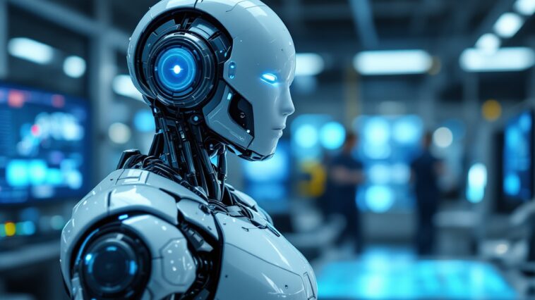 Robot Intempus che interagisce con un umano