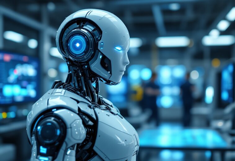 Robot Intempus che interagisce con un umano