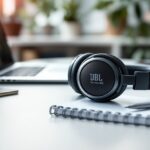 Auricolari JBL Tour One M3 in un ambiente moderno