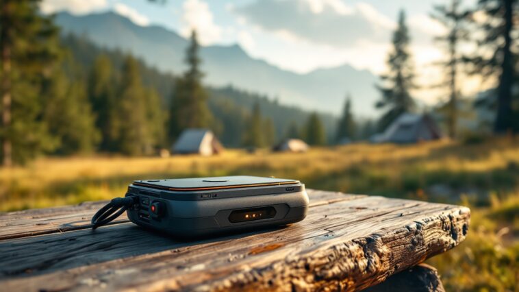 Jackery Explorer 300 in un'escursione all'aperto