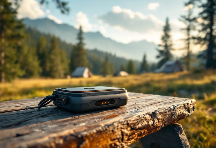 Jackery Explorer 300 in un'escursione all'aperto
