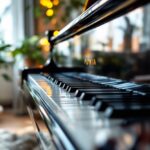 Immagine di un pianoforte con lezioni Skoove