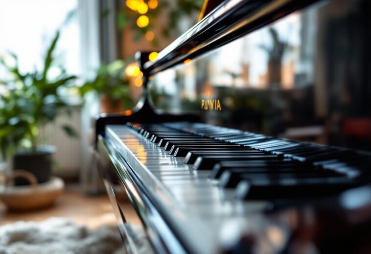 Immagine di un pianoforte con lezioni Skoove