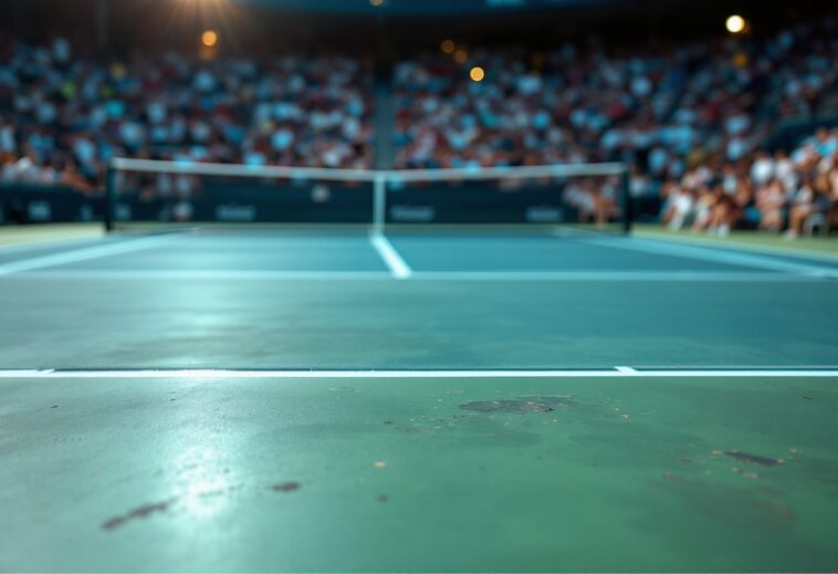 Partido entre McDonald y Djokovic en Roland-Garros 2025