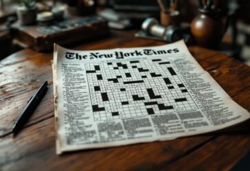 Mini crucigrama emocionante del New York Times