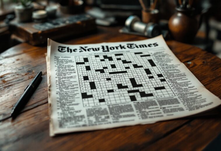 Mini crucigrama emocionante del New York Times