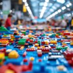 Modello Lego Ninjago costruito con dettagli unici