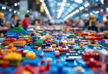 Modello Lego Ninjago costruito con dettagli unici