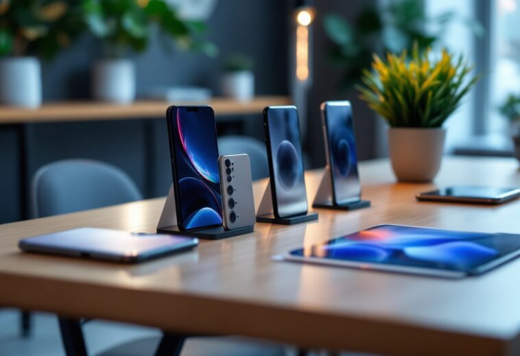 Imagen de los nuevos teléfonos Motorola lanzados en 2025