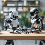 Robot umanoidi di Hugging Face in azione