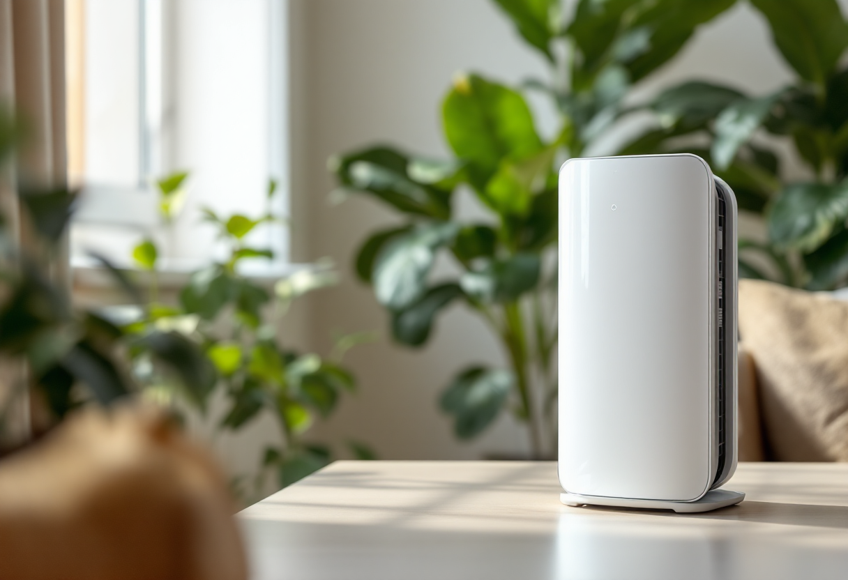 Purificatore d'aria in offerta per allergie