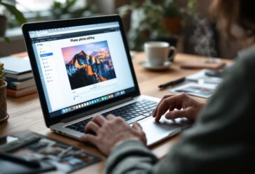 Interfaccia di PicWish per editing foto con intelligenza artificiale