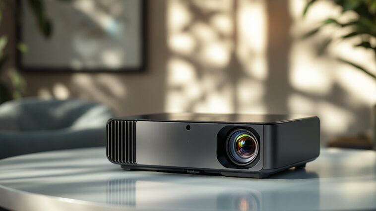 Proyector portátil Hisense C2 con tecnología TriChroma Laser