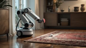 Roborock Saros Z70 con braccio per pulizia avanzata