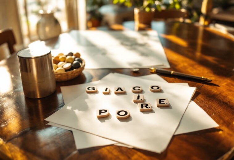 Giocatore che scopre strategie per Wordle