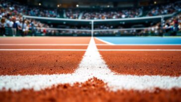 Sinner e Rinderknech in azione a Roland-Garros 2025