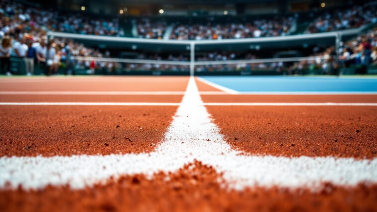 Sinner e Rinderknech in azione a Roland-Garros 2025