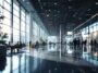 Logo di TechCrunch Disrupt 2025 con sfondo dinamico