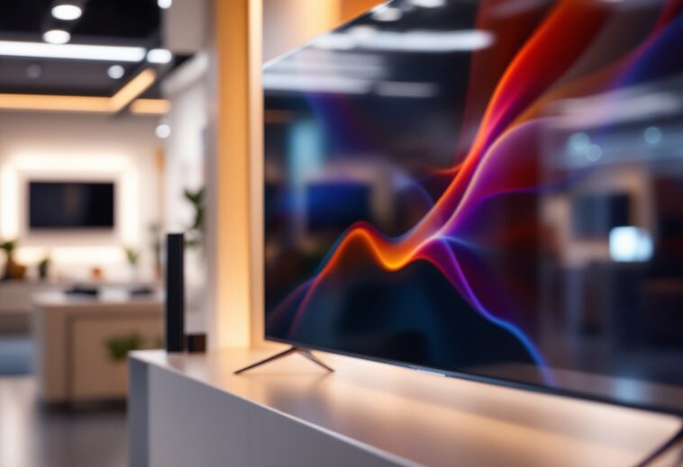 Televisore OLED Samsung 2025 ottimizzato per gaming