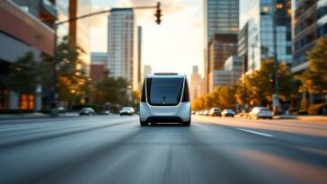 Veicoli autonomi di May Mobility e Uber in azione ad Arlington
